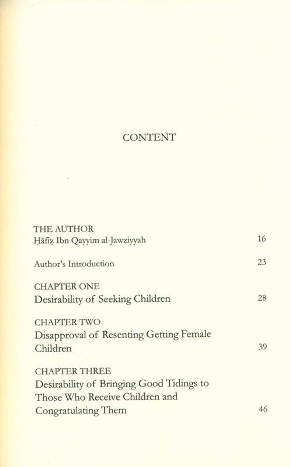 Newborn Baby Guide by Author Imam ibn Qayyim al-Jawziyyahc