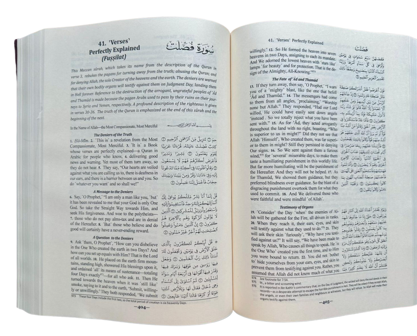 The Clear Quran with Arabic Text ( English translation) Large print edition
