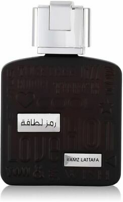 Ramz Lattafa Silver Lattafa Perfumes for Women and Men 100 ml