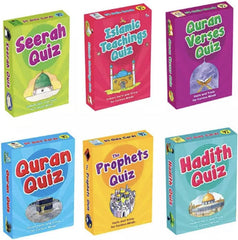 Goodword Islamic Quiz Cards: Facts & Trivia for Curious Minds (Pack of Six)