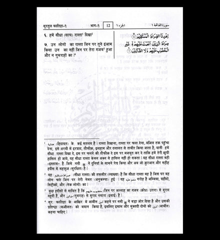 Noble Quran Hindi Language Mukhtasar Tafseer Ahsanul Bayan