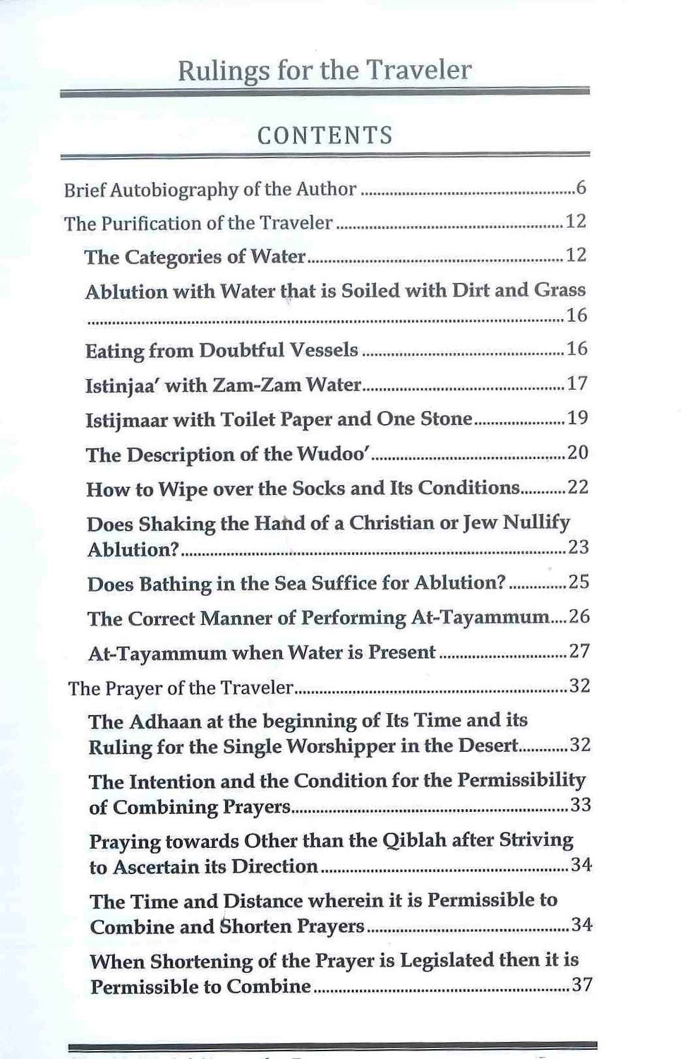 Rulings Related To The Traveler BY Shaykh Abdul Azeez Ibn Baaz