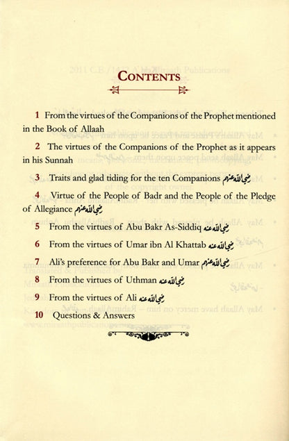 The Status of Companion In Islaam