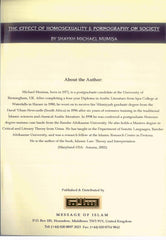 The Effect of Homosexuality & Pornography on Society