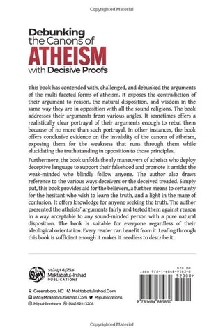 Debunking the Canons of Atheism With Decisive Proofs&nbsp; by Author Shaykh Abdur Rahman bin Nasir