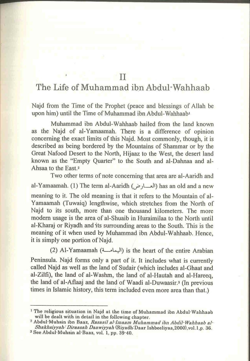 The Life Teachings & Influence Of Muhammad Ibn Abdul-Wahhaab