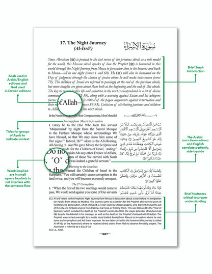 The Clear Quran With Arabic Text Flexi Cover 14x21cm