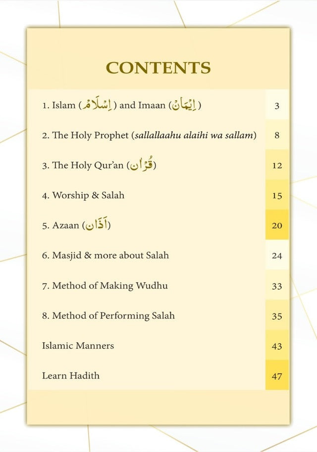 LEARN ISLAM (Part 1) Simple Translation of TA'LEEMUL ISLAM