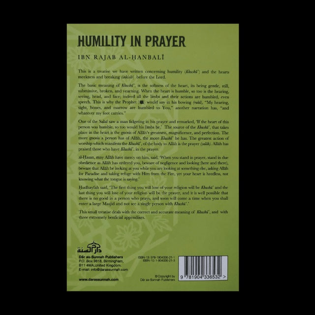 The Humility in Prayer