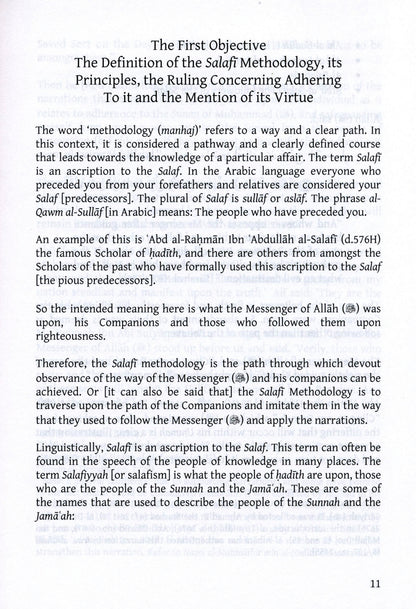 The Salafi Methodology