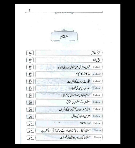 Nukhbatul Sahiheen Urdu / نُخبتُه الصّحِیحَین اردو