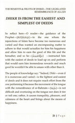 Benefits and Fruits of Dhikr