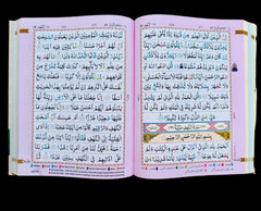Holy Quran Colour Coded Quran with Colour Coded Manzils Large Size (Persian/Urdu script)