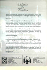 Perfecting The Obligatory : A Treatise on the Performance of the Sunnah Prayers