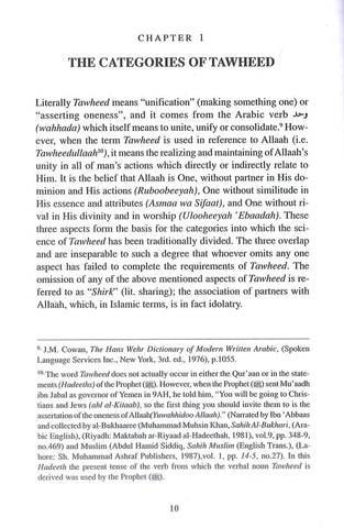 The Fundamentals of Tawheed (Islamic Monotheism)