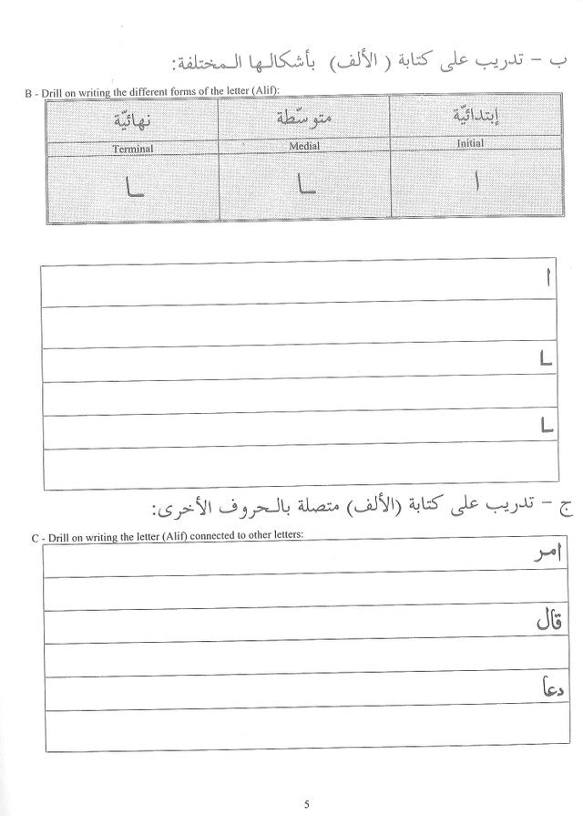 Learn The Arabic Alphabet