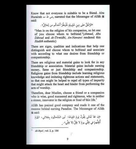 Road to Good Friendship