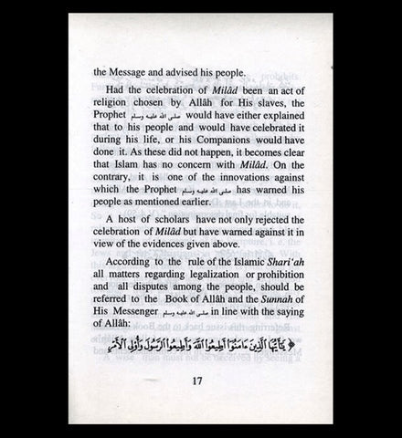 Indispensable Implication of Sunnah & Caution Against Innovation