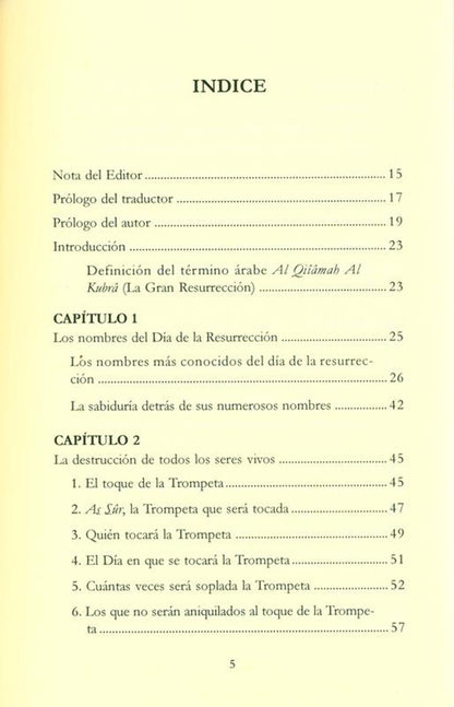 El Día de la Resurrección (A la luz del Coran y la Sunnah) La Creencia Islamica (Vol. 5 / Parte 2)