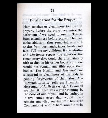 Cleanliness is from Faith