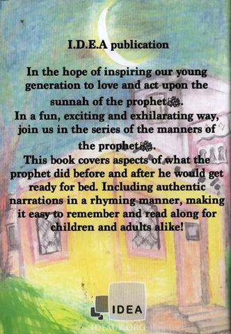 before he went to sleep