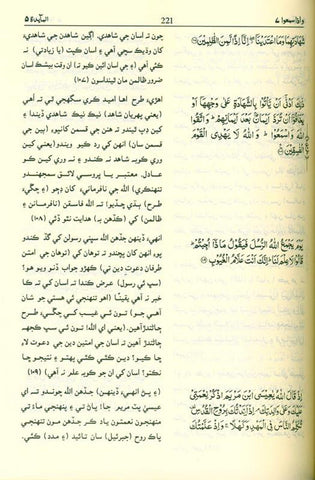 Noble Quran In Sindhi Language by Darussalam Research Devision