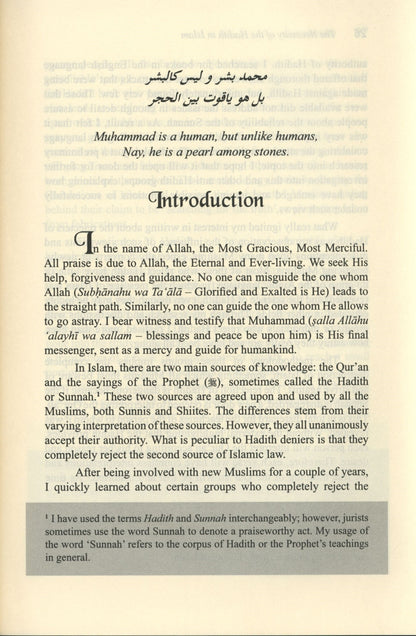 The Necessity of the Hadith In Islam