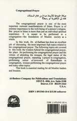 Congregational Prayer by Dr. Saalih ibn Ghaanim al-Sadlaan