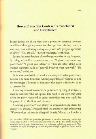 Entering the protection of Non-Muslim by Abd Al-Haqq Turkmani
