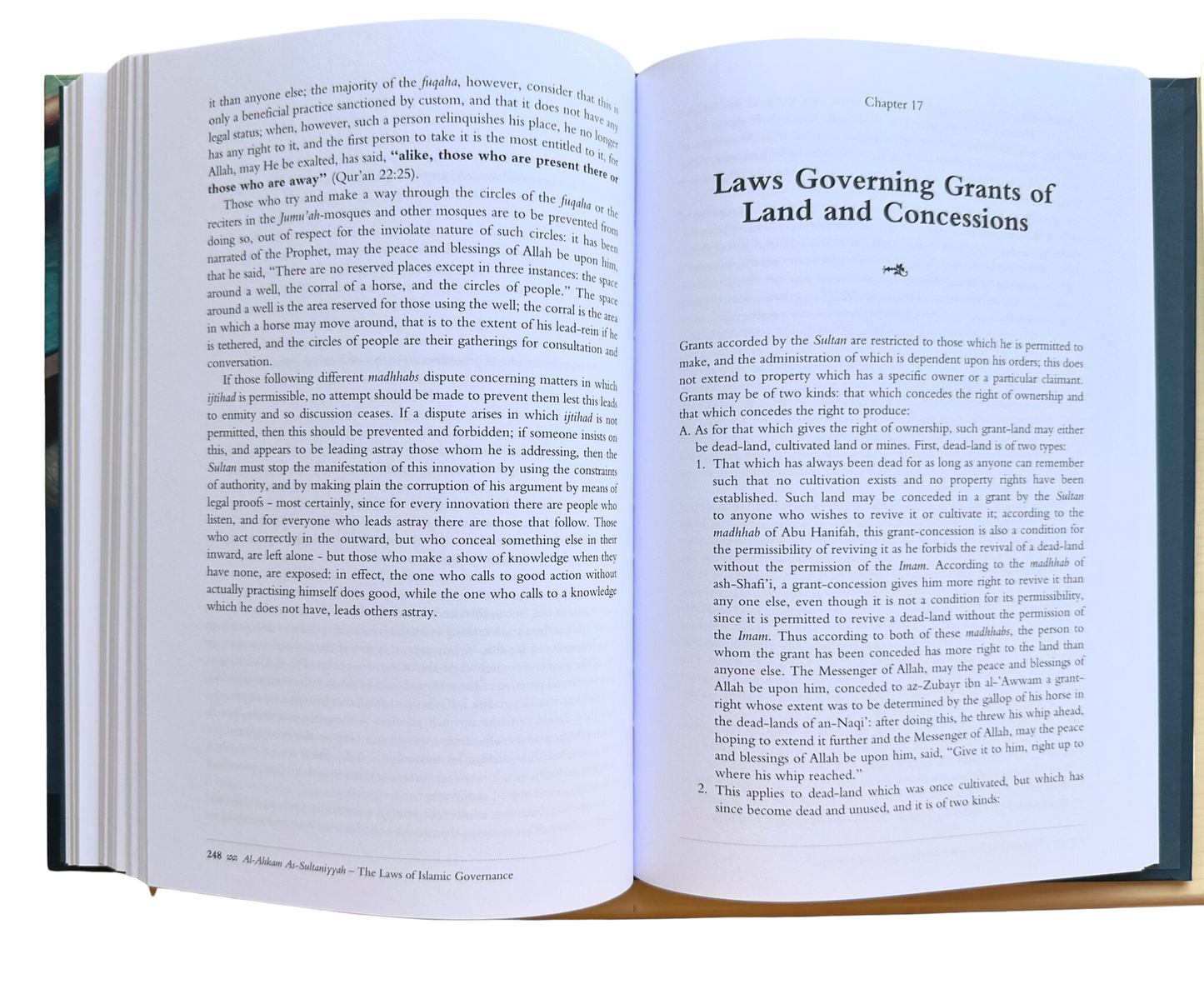 Al-Ahkam As-Sultaniyyah: The Laws of Islamic Governance