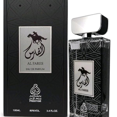 Al-Fares 100ml edp by Adyan - Top: Fresh Rosy, Lemonish  Heart: Vanilla, Tonka, Cedar, Sandal  Base: Oudh, Jasmine, Musk, Amber