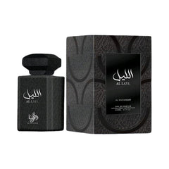 Al Layl 100ml EDP by Al Wataniah - Top: Rasberry, Bergamot, coffee, Lavender Heart: Peach, Jasmine, Rose, Cashmeran Base: Sandalwood, Patchouli, Musk