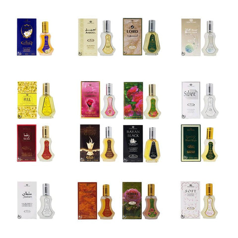 Al Rehab and Crown Perfume Mix and Match 35ml EDP Spray - 3 for £10