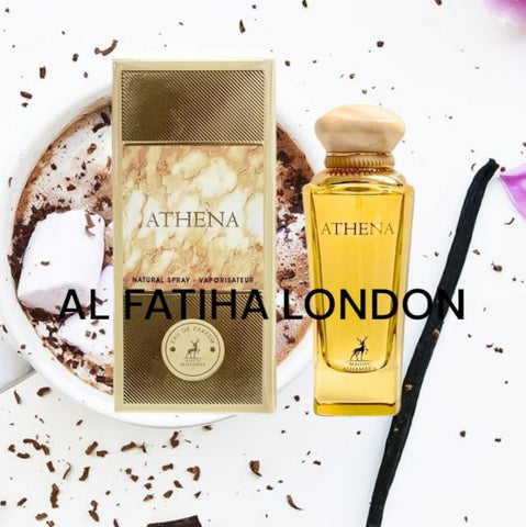 Athena - Goddess - 100ml EDP by Maison Alhambra -Top notes Vanilla Infusion and Lavender  Heart notes Vanilla Caviar  Base notes Vanilla Absolute