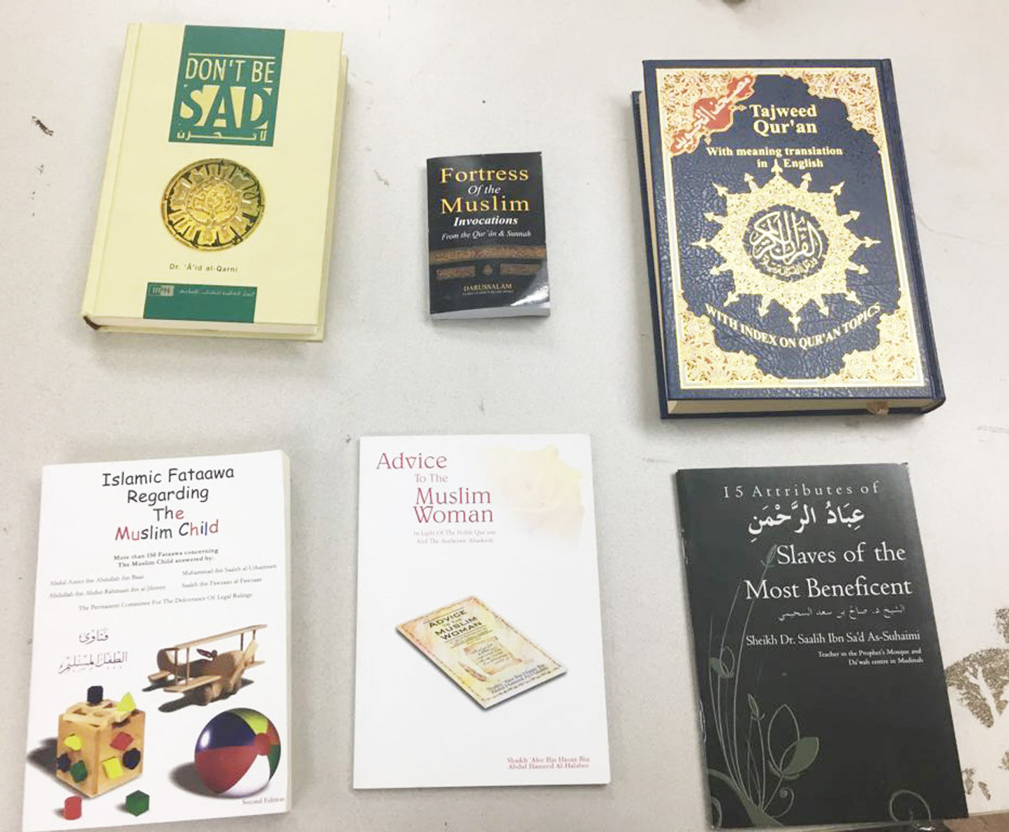 BUNDLE Essential Islamic Books offer with Tajweed Quran and Don't be sad