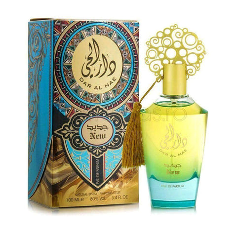 Dar Al Hae Perfume 100ml EDP By Ard Al Zaafaran - Top Notes: Lime and Patchouli  Middle Notes: Vanilla & Sandalwood  Base Notes: Amber and Musk