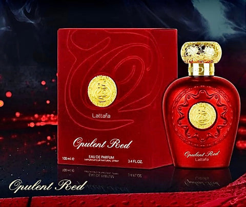 Opulent Red 100ml Eau de parfum by Lattafa Arabic perfume Unisex