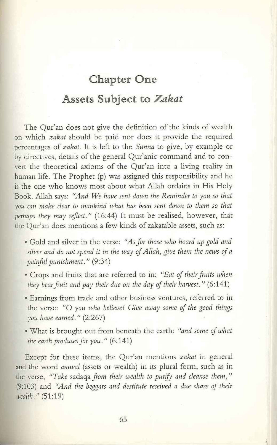 Fiqh az Zakat : A Comparative Study