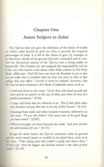 Fiqh az Zakat : A Comparative Study