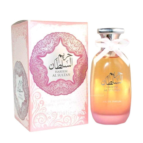 Hareem Al Sultan 100ml EDP by Ard Al Zaafaran - Top notes: Fresh agarwood Heart notes: Rose, Lavender Base notes: Musk, Vanilla and Sandalwood