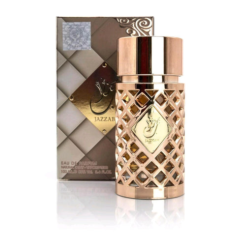 Jazzzab Hers 100ml EDP by Ard Al Zaafaran - Top Notes: Fresh & Floral with Citrus, Roses and Cedar.  Heart Notes: Spicy & Floral with Oud, Grapefruit, Flowers and Pink Pepper.  Base Notes: Woody Notes, Amber, Cedar, Oud and Patchouli.