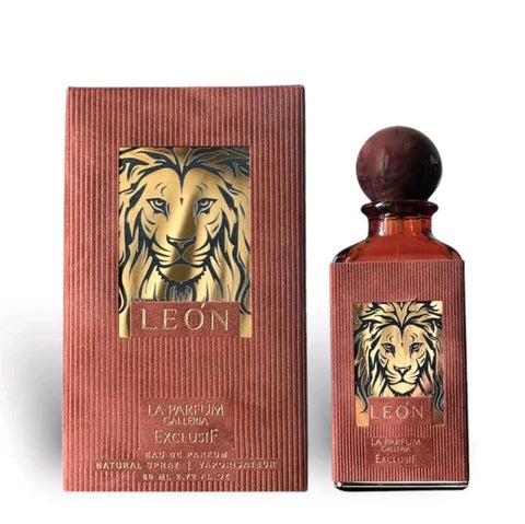 Leon (Exclusif) 80ml EDP by La Parfum Galleria - Top Notes: Grapefruit  Middle Notes: Ginger, Ambrette  Base Notes: Ambroxan, Musk, Vetiver, Patchouli
