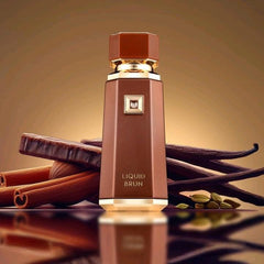 Liquid Brun by French Avenue 100ml EDP - Top notes are Cinnamon, Orange Blossom, Cardamom, and Bergamot; middle notes are Bourbon Vanilla and elemi; base notes are Praline, Ambroxan, Guaiac Wood and Musk