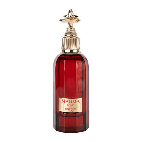 Magma Love 100ml EDP by Zimaya - Top - Patchouli, Vanilla, Ambroxan. Vetiver. Heart - Pear, Bergamot Base - Tuberose, Orange Blossom, Jasmine
