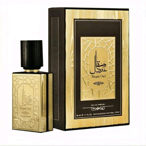 Maqaal Oud 100ml EDP by Ard Al Zaafaran - Top Note: Bulgarian lavender, coriander, tangerine  Heart Note: Clary sage, tropical fruits, violet root  Base Note: Musk