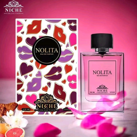 Nolita Niche Collection By Khalis Perfume Women Arabic Scent Fragrance EDP 85ml - Top notes are Tangerine and Freesia; middle notes are Lily, Jasmine Sambac and Rose; base notes are Musk, Amber and Sandalwood