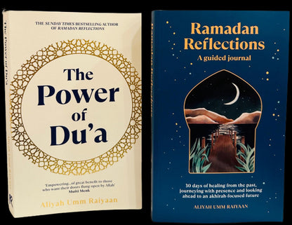 Ramadan reflection & The power of du'a set of two books