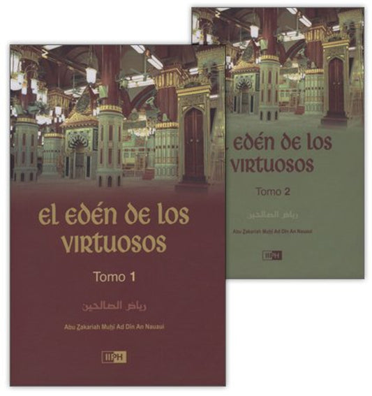 Spanish - El Eden De Los Virtuosos (Riyad-us-Saliheen) : 2 Volume Set