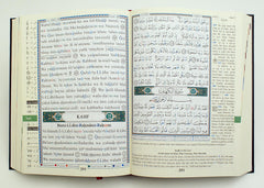 Tajweed Quran with English Translation and Transliteration (Random Colour)