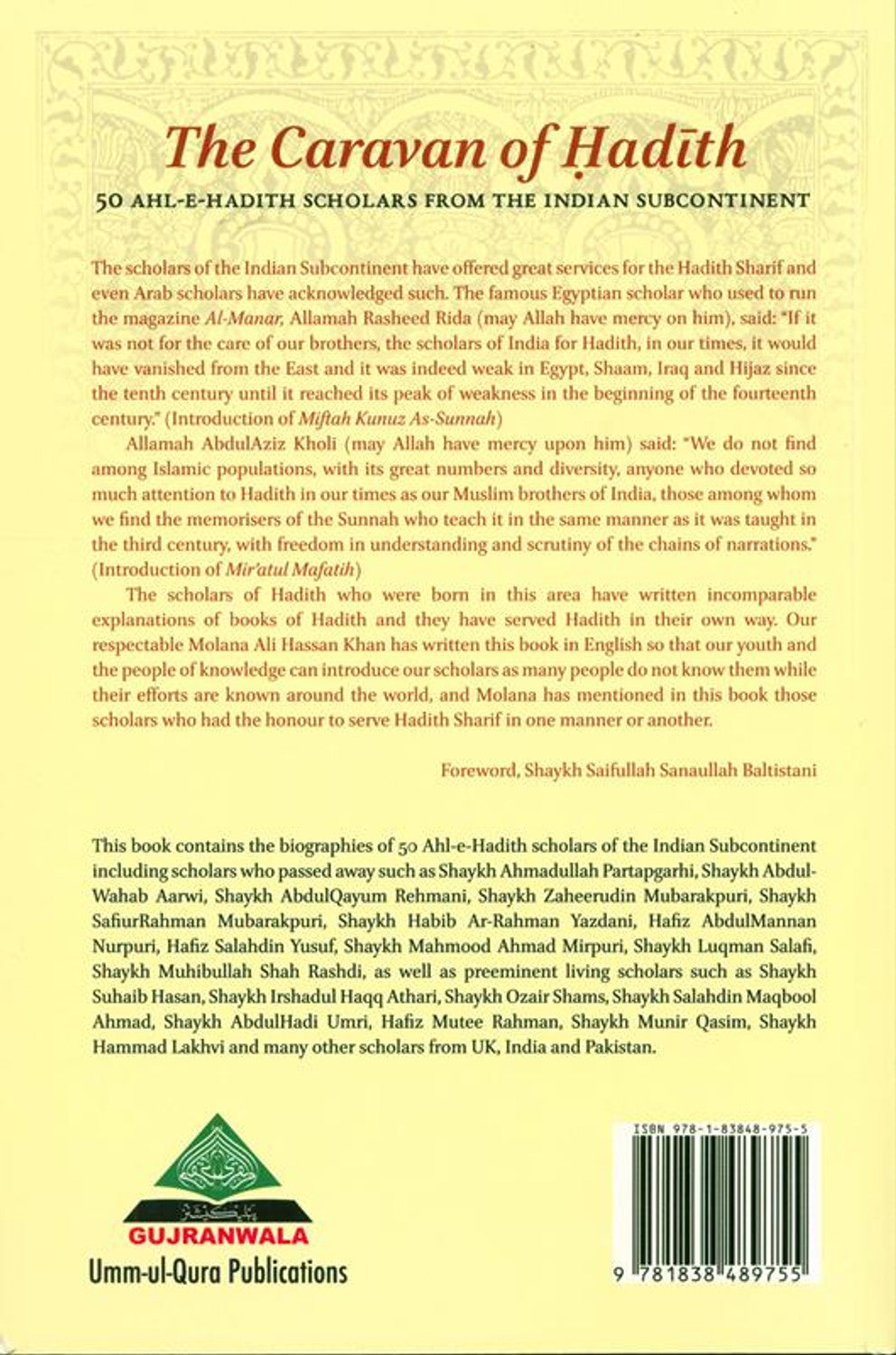 The Caravan of Hadith